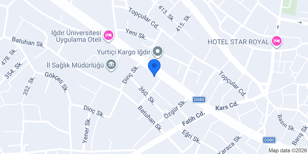 Terzi Günay konumu
