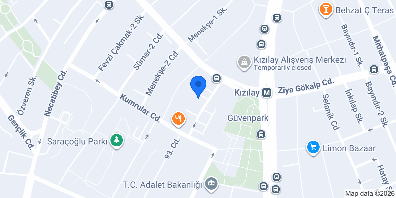 Kybele Kuaför konumu