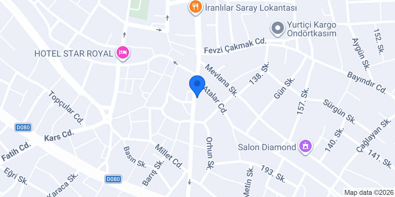 Gündoğdu Mobilya Iğdır konumu