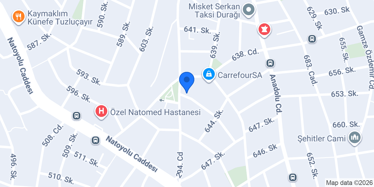 KUZEY OYUNCAK ANKARA konumu