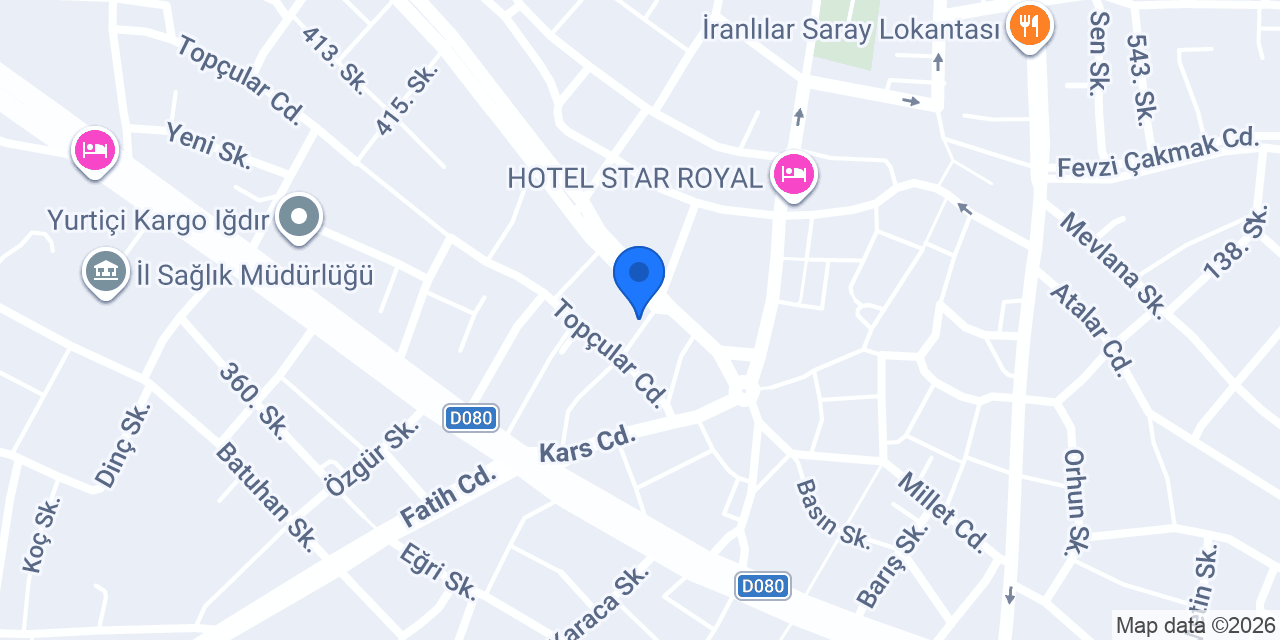 Çağla Pide konumu