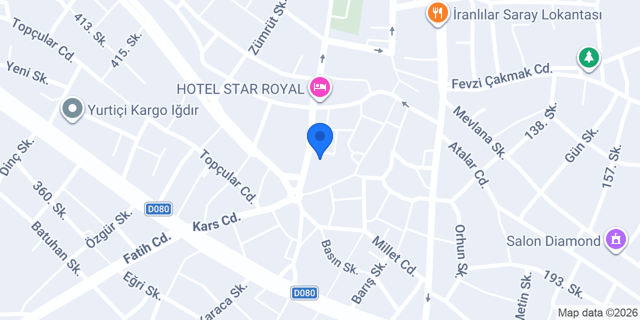 CAN'lı Sağlıklı Yaşam Merkesi konumu