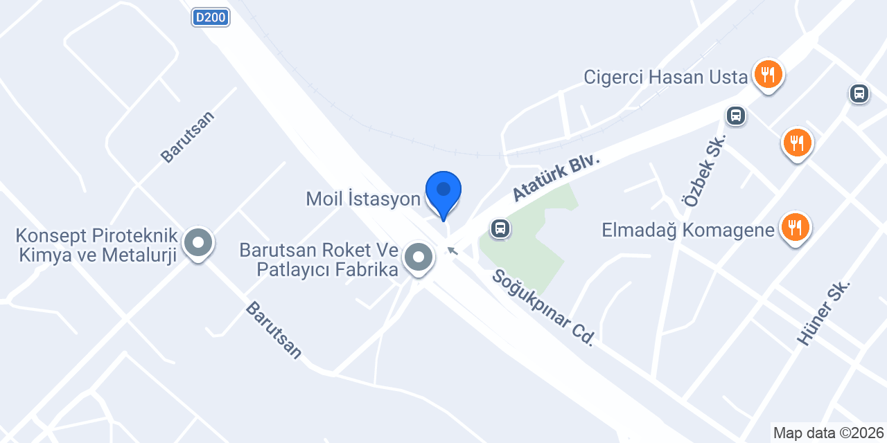 Şimşek Hafriyat konumu