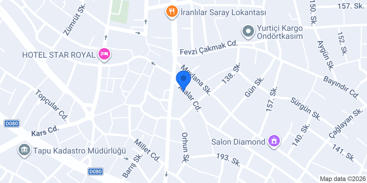 Seç market konumu