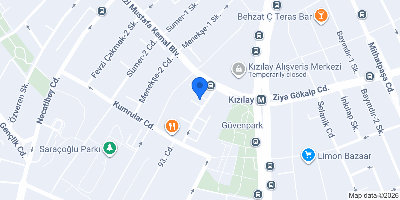 Terzi Fikret Sungur konumu