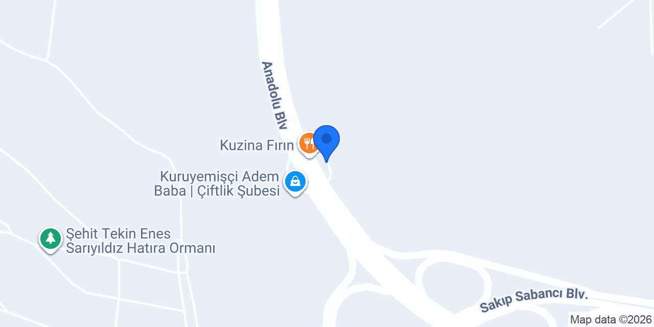 Petrol Ofisi konumu