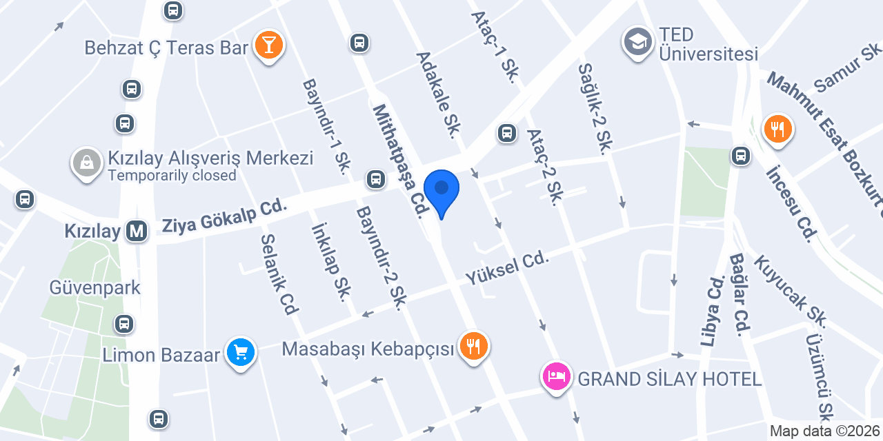 Ulti Destek Eğitim Danışmanlık konumu