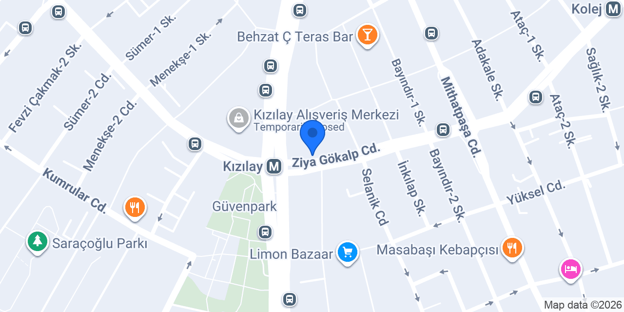 Fuat Optik konumu