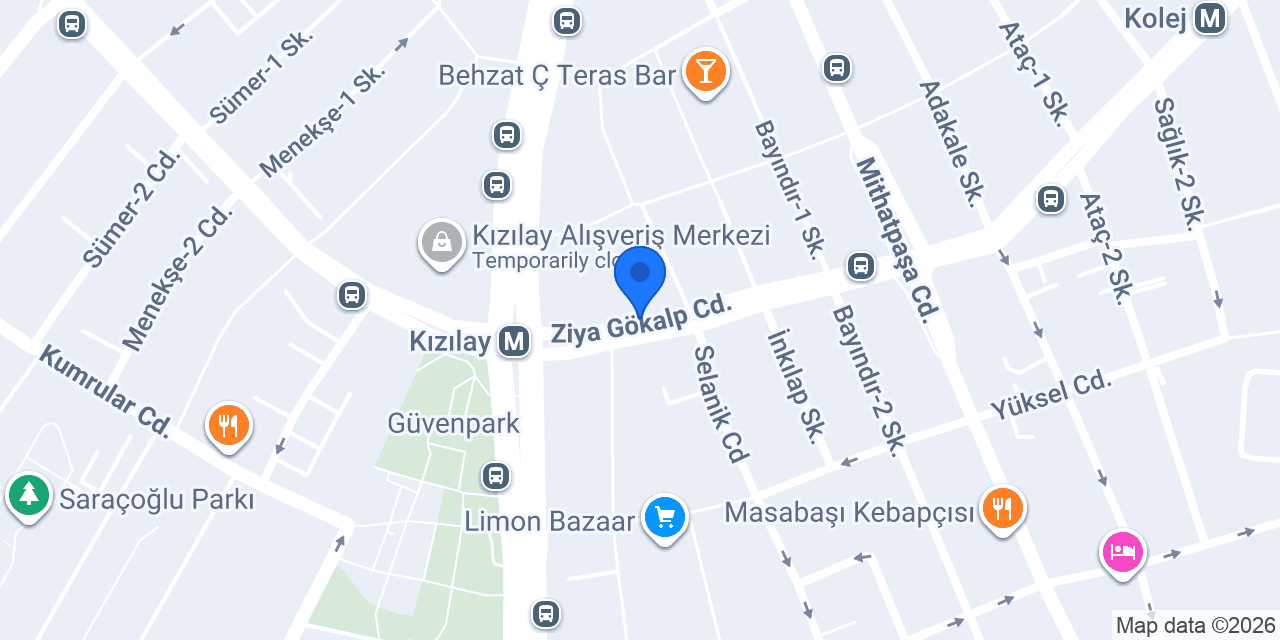 Ankara Dolgu Klinik konumu