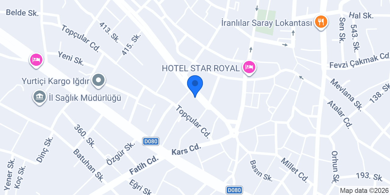 V.I.P Clas Erkek Kuaförü konumu