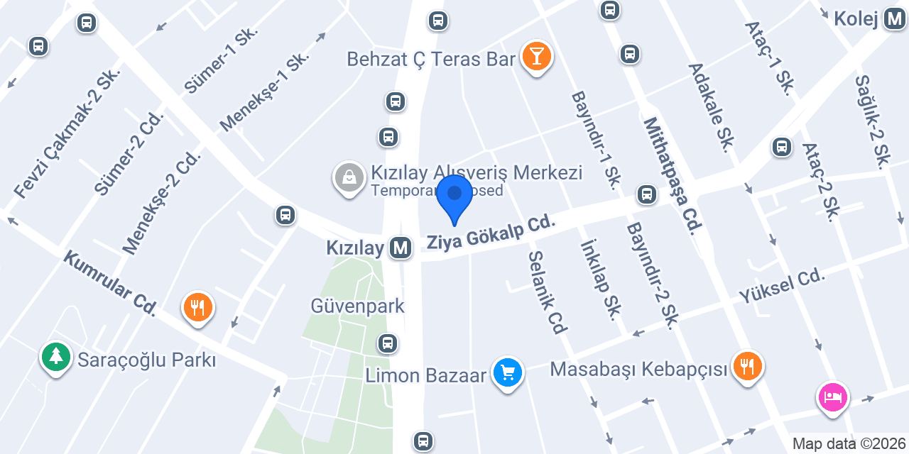 Mirza Kuyumculuk konumu