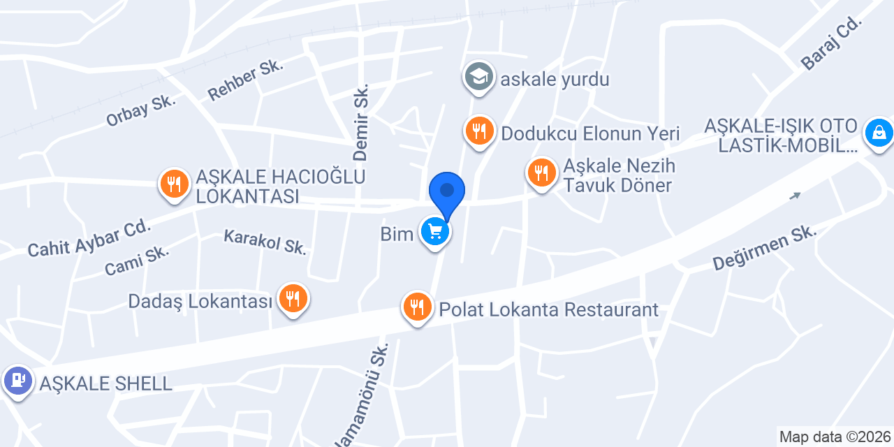 SARAY PİDE VE ÇORBA SALONU konumu