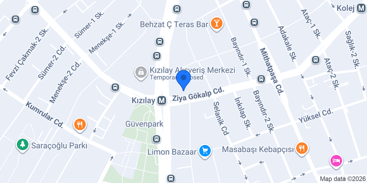 Optik Özgül konumu