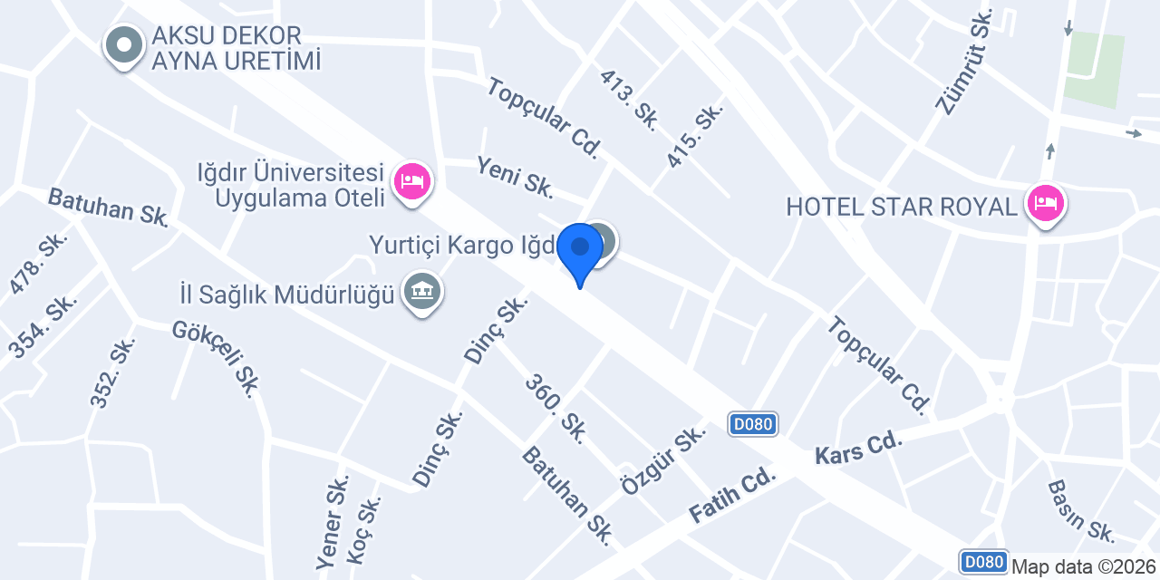 Ege Market konumu