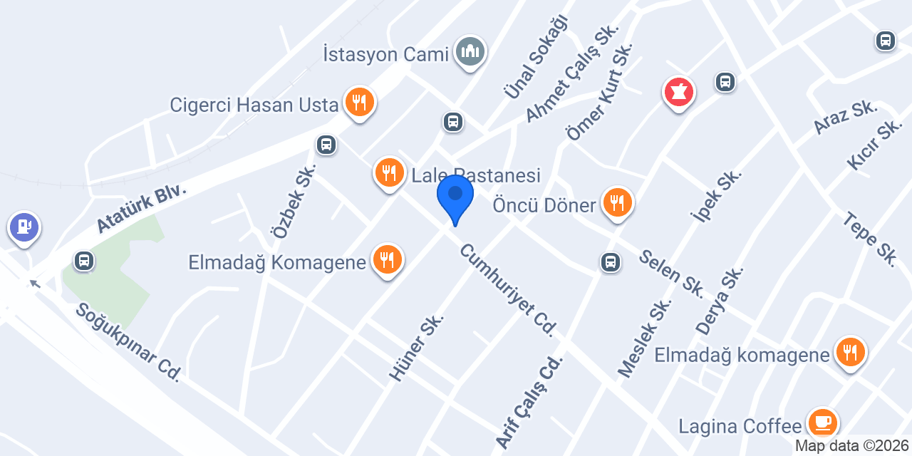 Özel Fatih Sürücü Kursu konumu