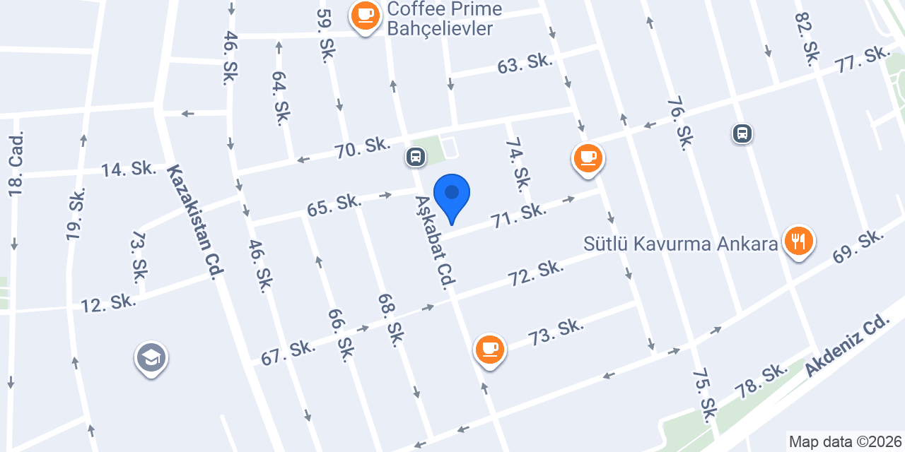 Cadı’nın Evi 7.Cadde konumu