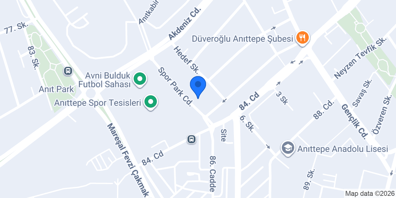 Anıttepe Simit Cafe & Bistro konumu