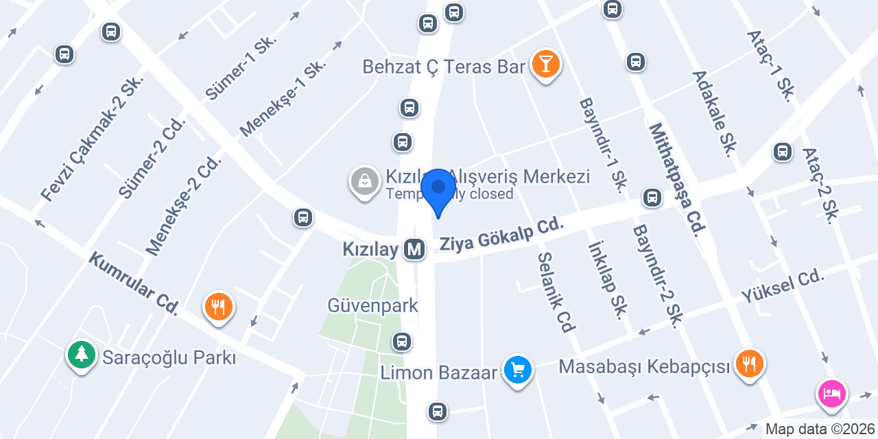 Yapı Kredi Yayınları konumu