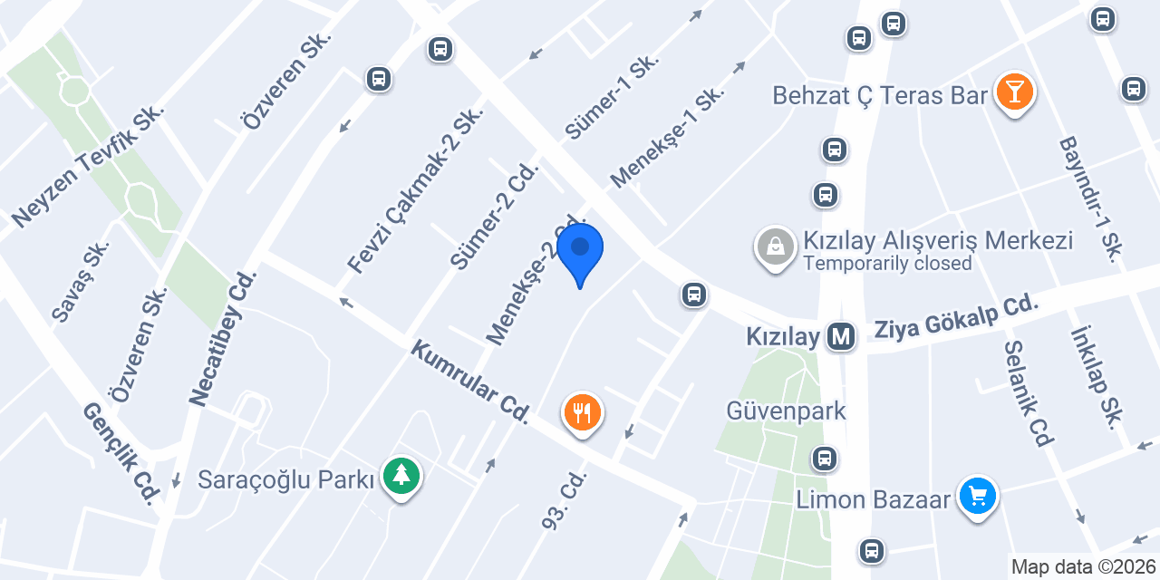 Üstün Kuru Temizleme konumu