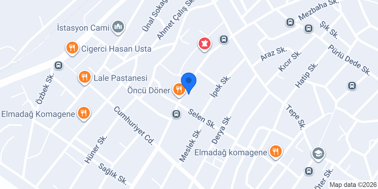 Dürümcü Cafer Usta konumu