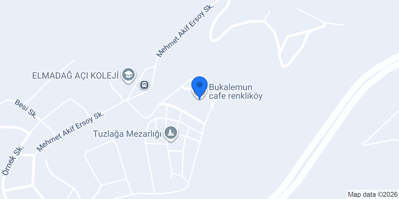 Bukalemun cafe renkliköy konumu