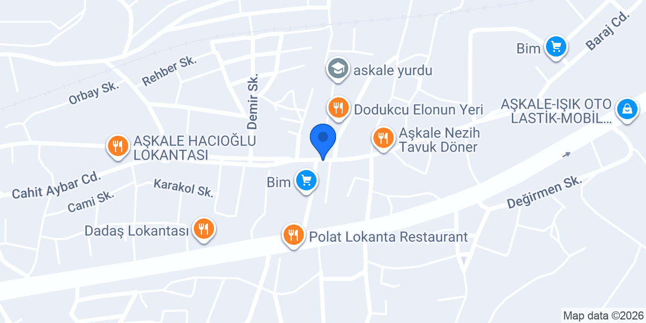 Merkez Eczanesi konumu