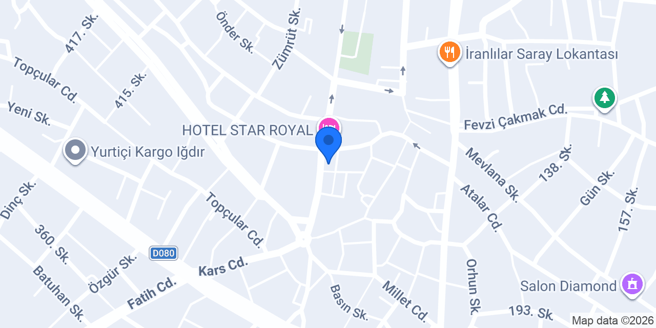 Kızılkaya Ticaret konumu
