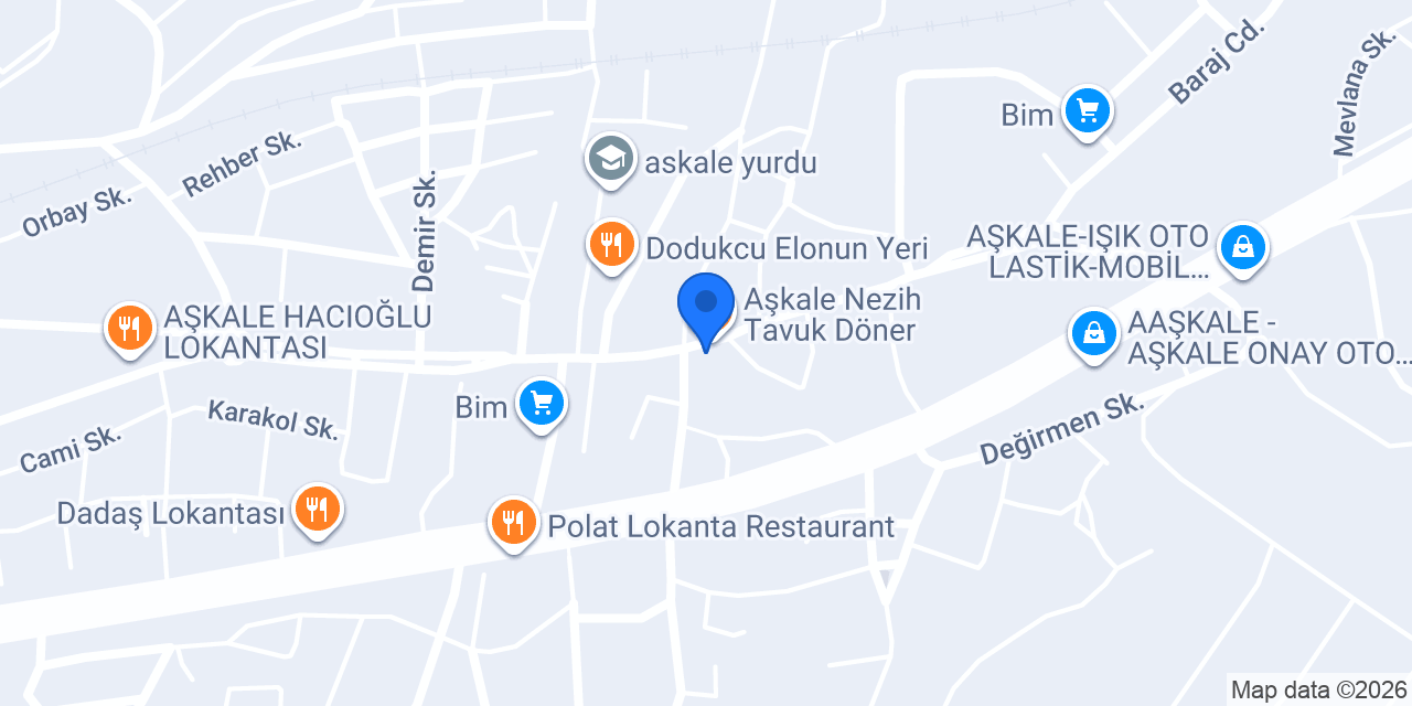 Küçükoğlu Ticaret konumu