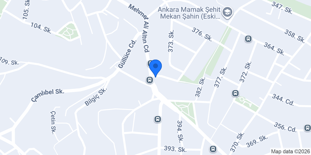 Akdere Bilim ve Sanat Merkezi konumu
