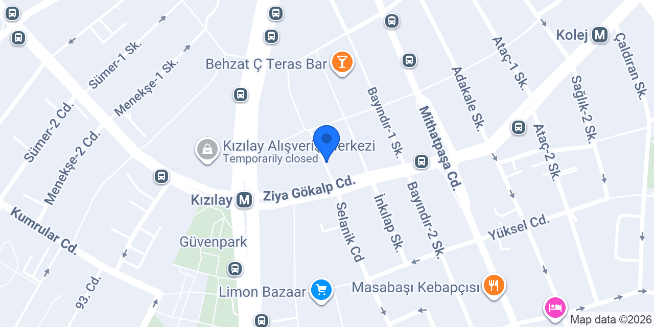 Yılmaz peyzaj çiçekçi konumu