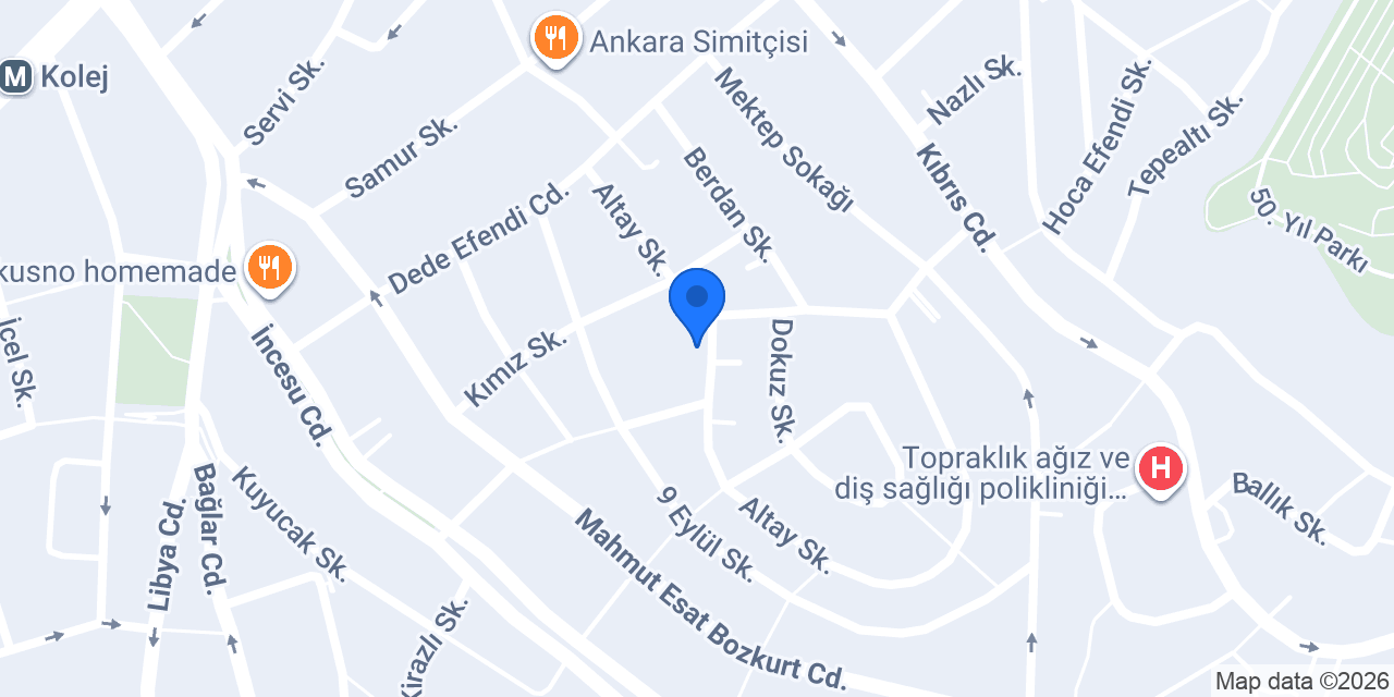 Ş. A. Tekel Gıda konumu