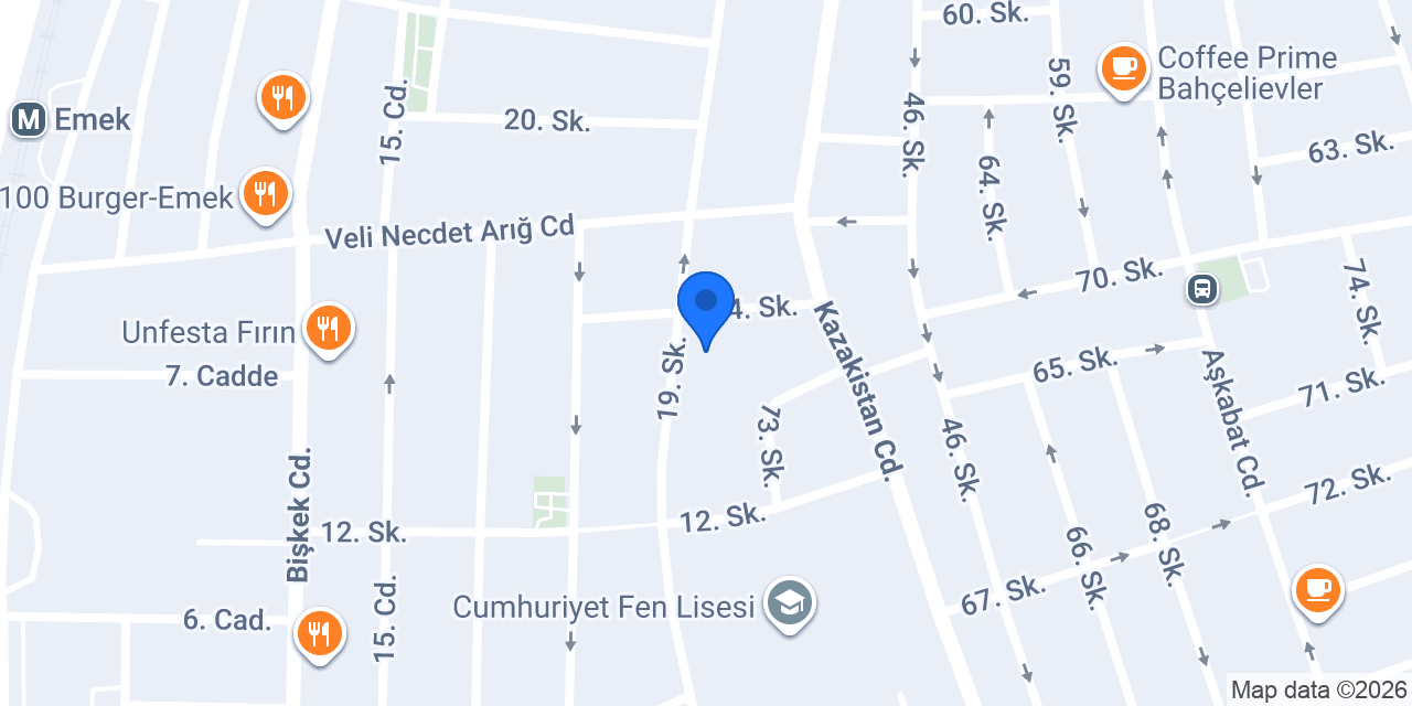 Alsancak Yapı Peyzaj konumu