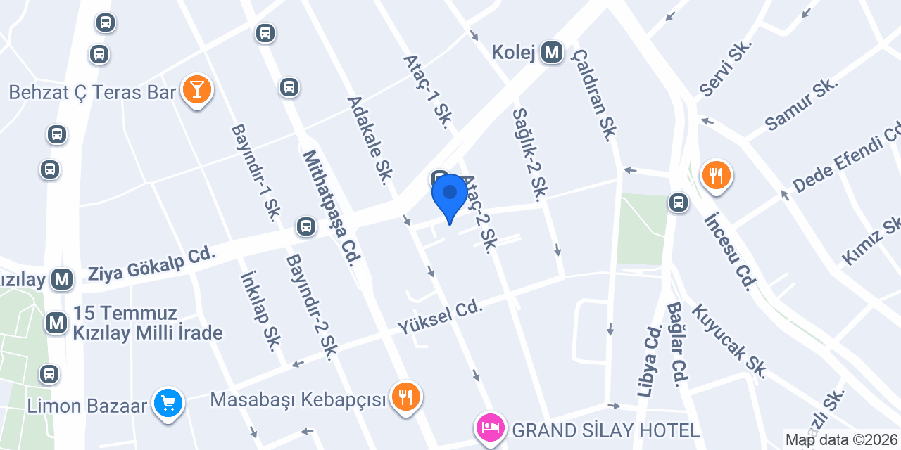 Ender Kuru Temizleme konumu