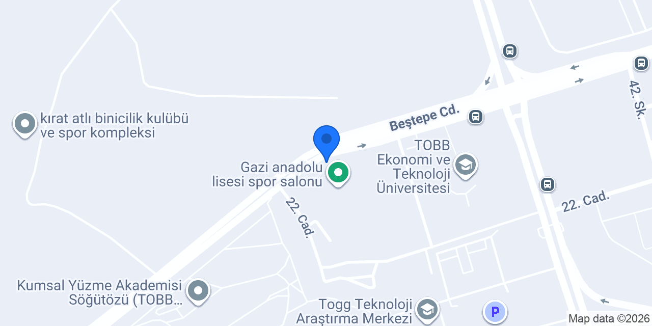 YüzAnka Akademi / Ankara Yüzme Kursu konumu
