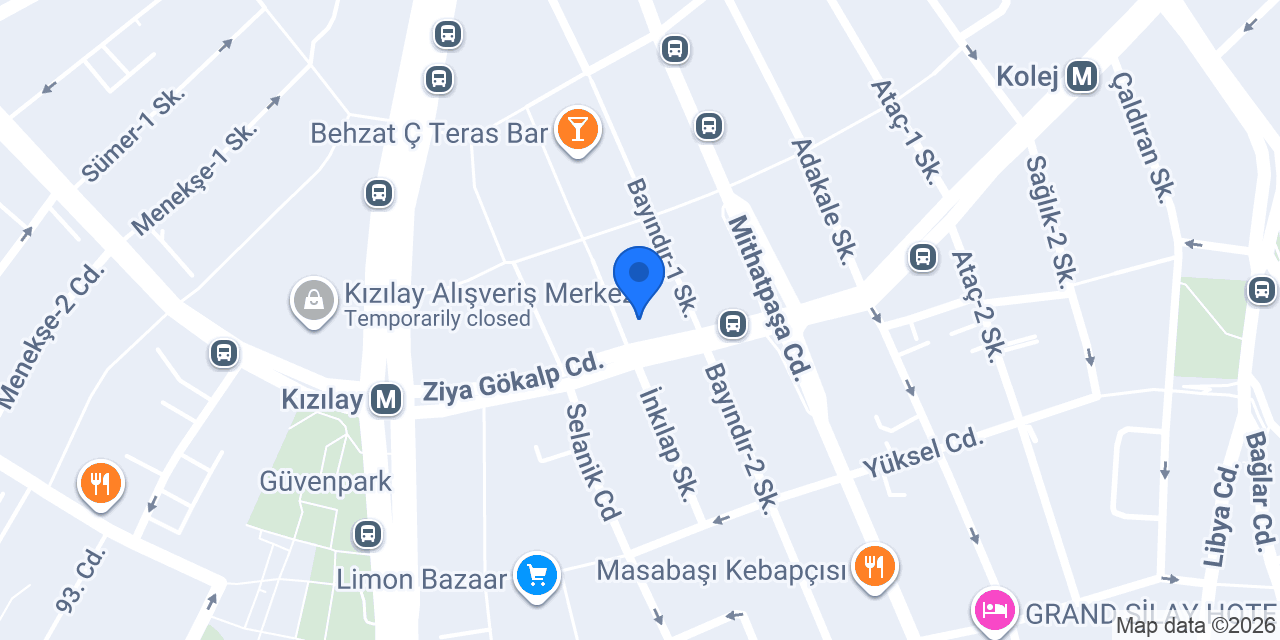 Ankara Kurtuluş Kilisesi konumu