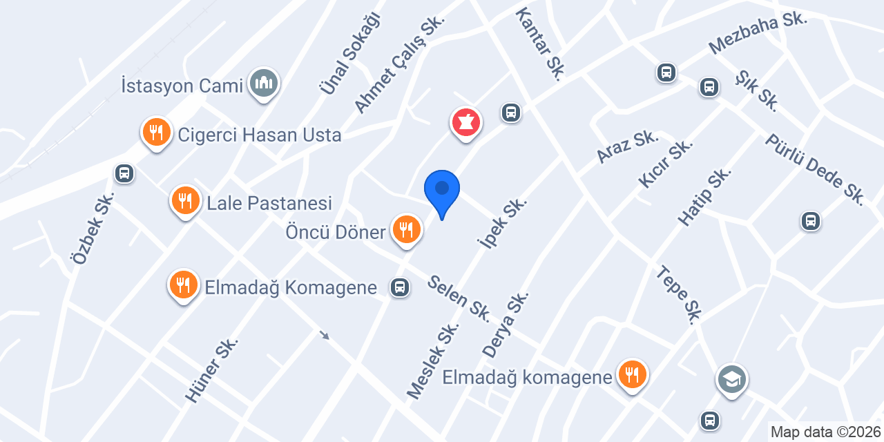 Paşa Dondurma konumu