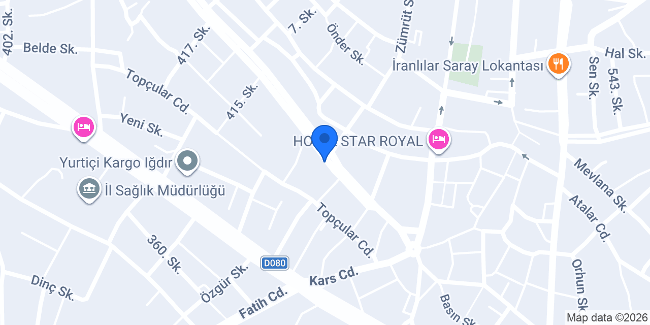 Hit Doner IGDIR konumu