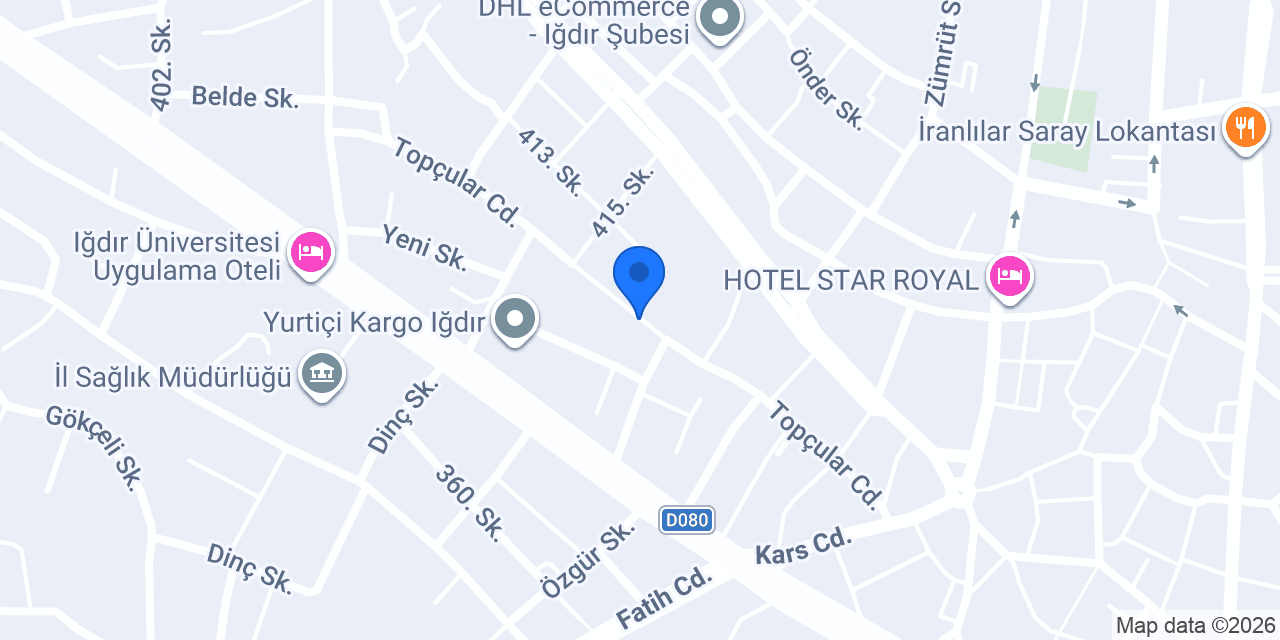 Gökçem Reklam Ajansi konumu