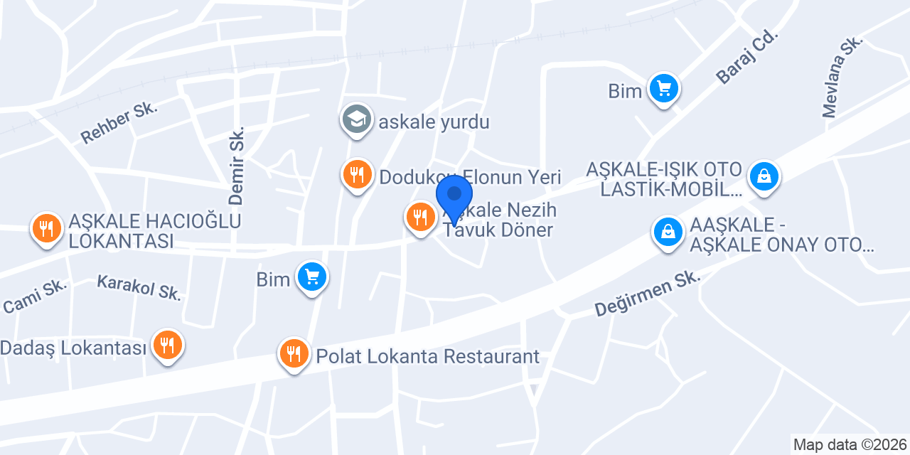 Şahin Ticaret konumu