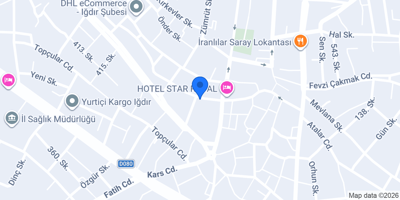 Profitness Iğdır2 konumu