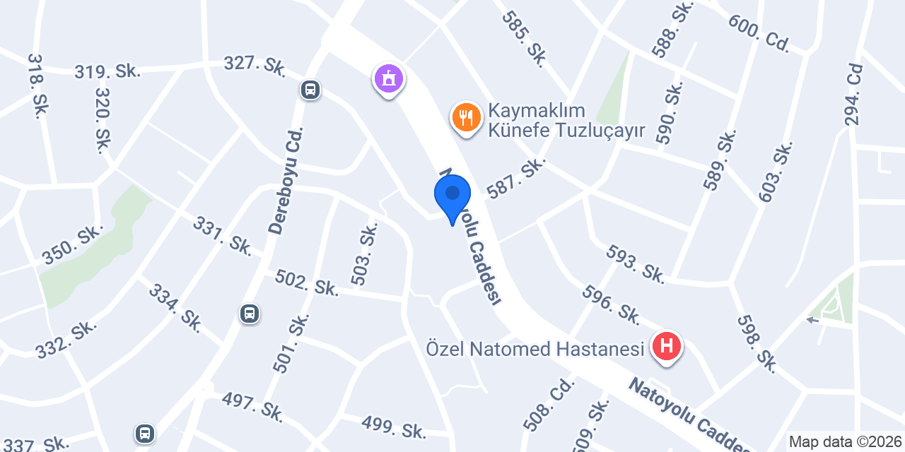 Petrol Ofisi konumu