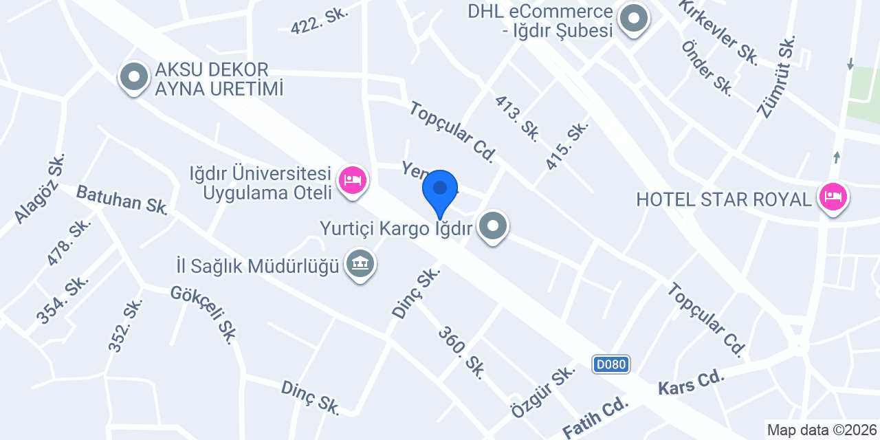 Kral Dondurma konumu