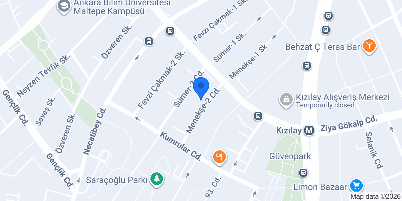 ANKARA TUFANBEY PSİKOTEKNİK konumu