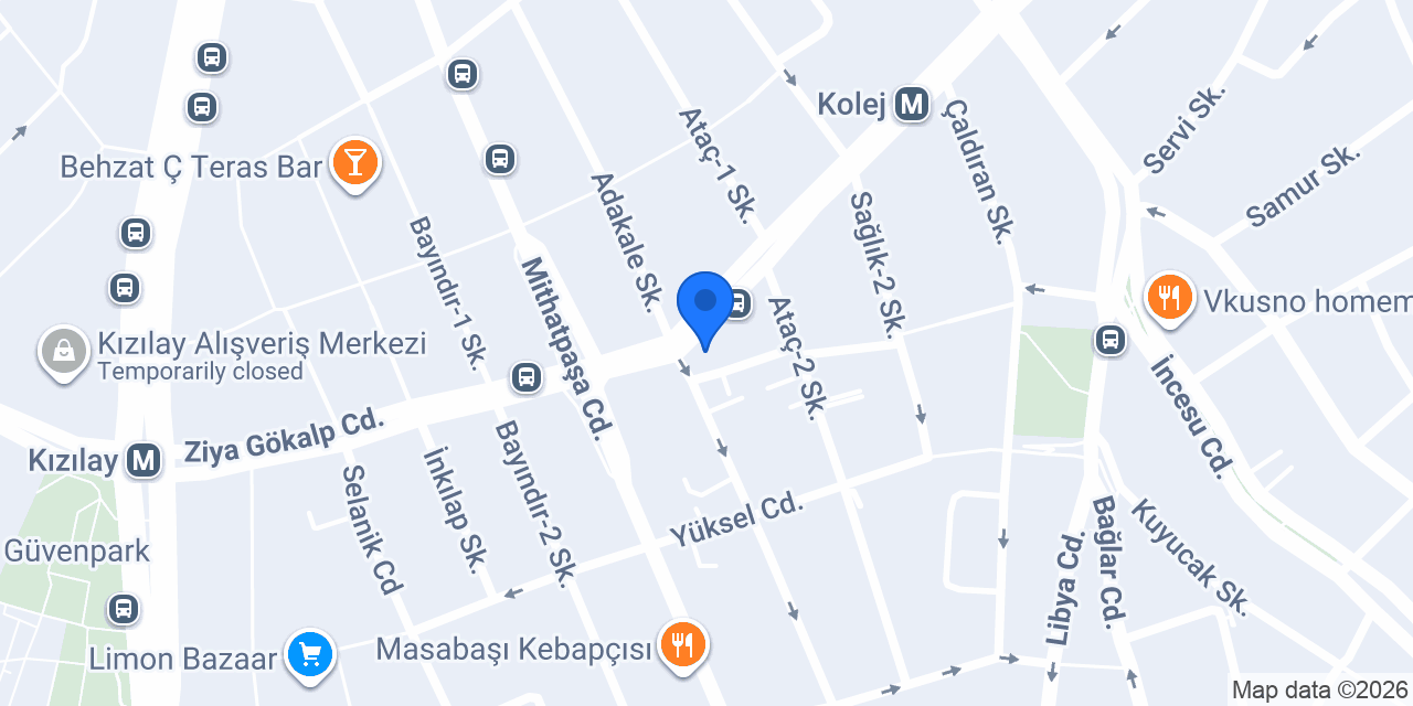 YILDIZ HUKUK BÜROSU konumu