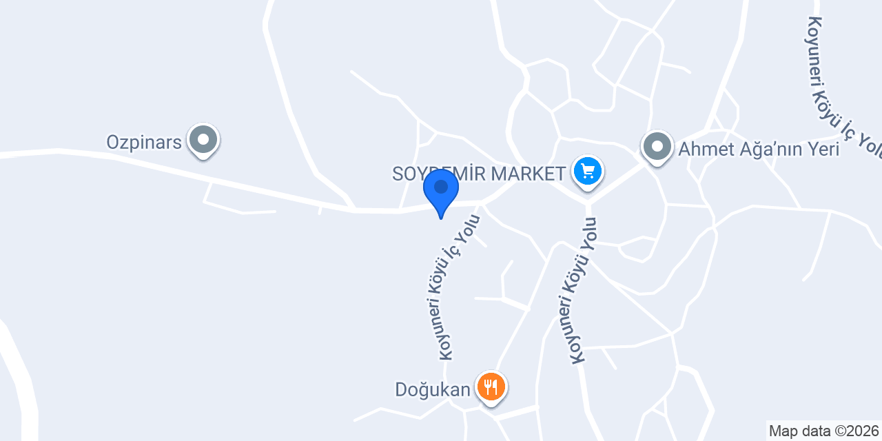 Koyuneri Ortaokulu konumu