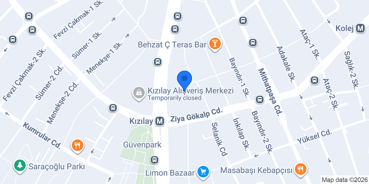 SAKARYA İLETİŞİM konumu