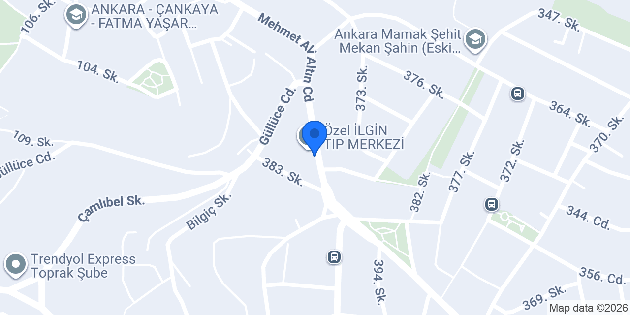 Ziraat Bankası Akdere/Ankara Şubesi konumu