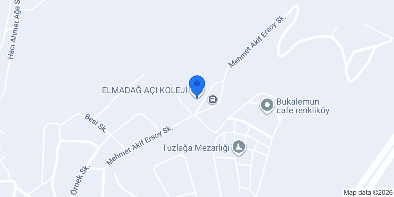 ELMADAĞ AÇI KOLEJİ konumu