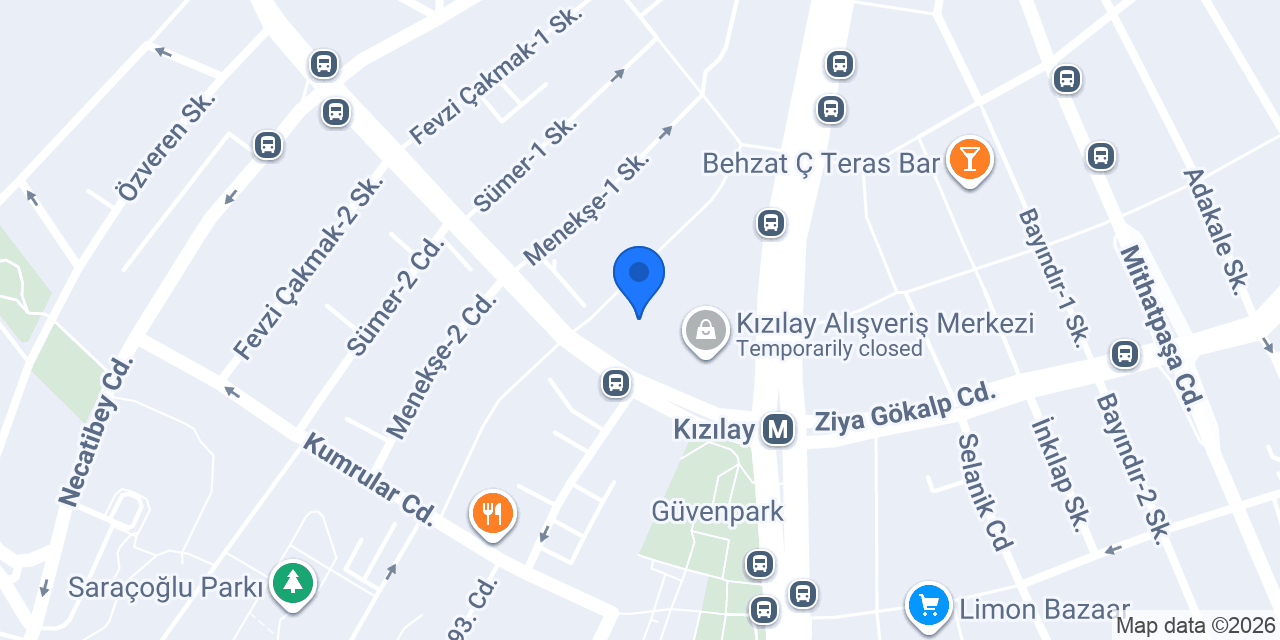Birey Kızılay konumu