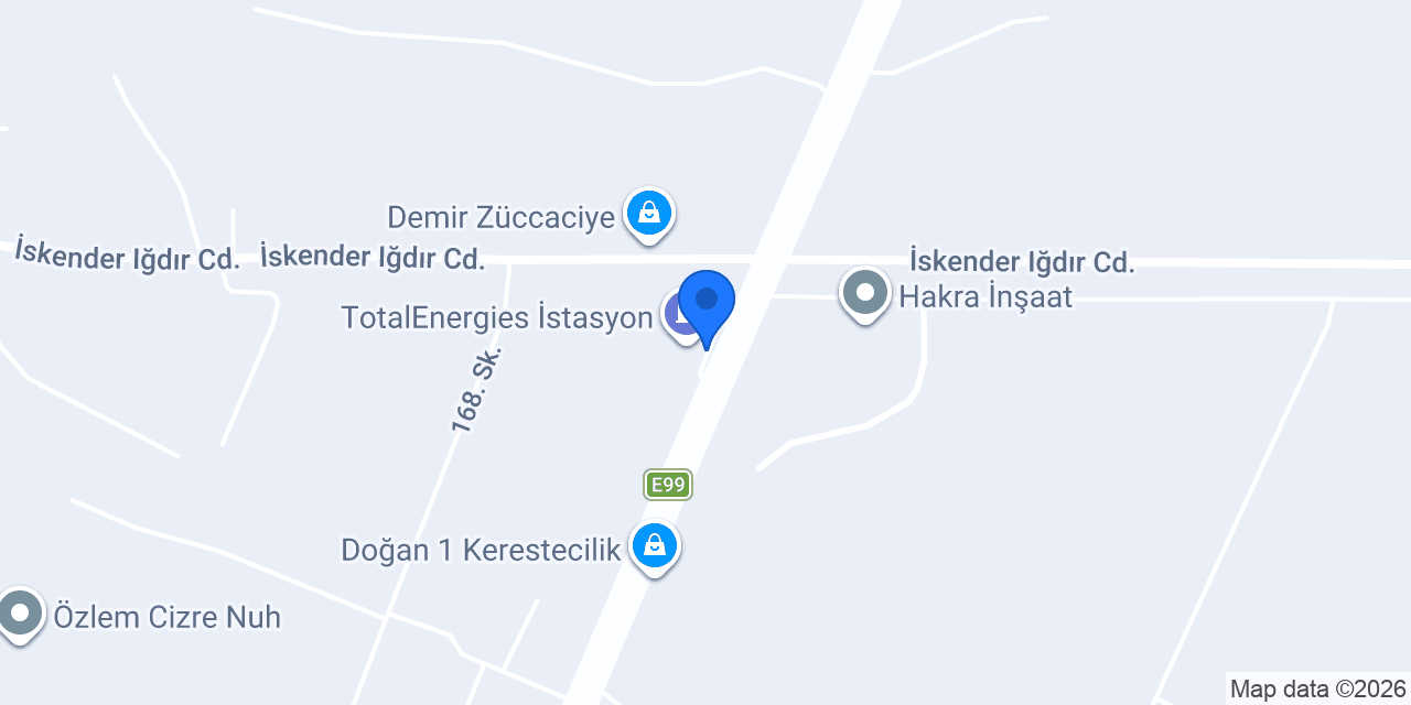 Demireller Petrol konumu